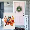 Nueva Bandera de Jardín para Perros Navideños Tela de Fondo Navideño para Puerta de Jardín Decoración de Tela Colgante Transfronteriza Amazon