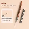 Caneta Agulha para Manicure Estilo Japonês Sândalo Tubo Linha Ultra Fina Desenho Profissional Multifuncional Pintura Longa e Curta Estilo Francês Liner Caneta para Fototerapia