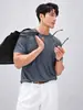 Camiseta de Manga Corta para Hombre, Textura de Malla Fresca, Ligera, Secado Rápido, Deportiva, Verano, Fitness al Aire Libre, Elástica, Sin Restricciones