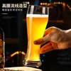Taza Grande de Cerveza y Cola para Bar Vidrio Personalizado Hogar Espesado Taza de Cerveza Artesanal Celebridad de Internet Creativa Taza de Vino de Trigo