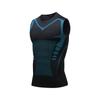 Chaleco ajustado deportivo de baloncesto para hombre, estilo americano, de entrenamiento, de secado rápido, elástico, transpirable, de manga corta.