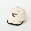 Gorra de béisbol de ala corta para bebé, primavera y otoño, con dibujos animados