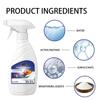 Jaysuing detergente para manchas de grasa en la ropa manchas de comida en la ropa manchas de grasa manchas de sangre suciedad limpieza suave multiefecto