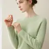 Suéter de cashmere 100% puro de sete agulhas espessado para mulheres, gola redonda, ombro raglã, mangas compridas, pulôver, suéter de malha simples
