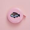Estilo Nórdico Pescado Regla Blanda Telescópica Automática Regla Blanda Dunhuang Medición Portátil Cinta Métrica para Ropa Mini Linda Pequeña Regla Blanda
