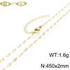 Collar con colgante de cadena de clavícula de acero de titanio estilo japonés y coreano para mujer, cadena simple, brillante, con labios en relieve