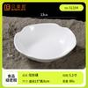 Plato para mojar de melamina blanca de imitación de porcelana, tamaño A5, para restaurante, comercial, redondo, de plástico, con forma de mariposa, para vinagre, condimentos, venta al por mayor