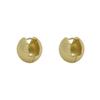Pendientes Redondos Sencillos para Mujer, Estilo Coreano, Pinzas para Orejas Geométricas de Moda y Únicas, Pendientes de Diseño de Nicho de Moda
