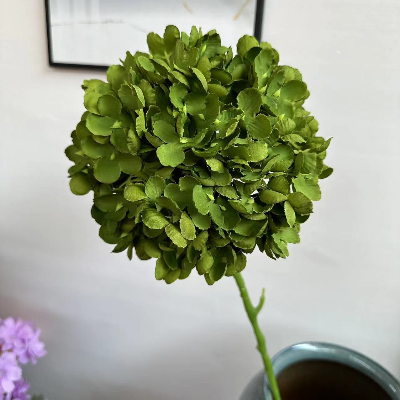 碎花绣球深绿色