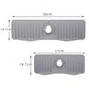 Almohadilla de Drenaje para Grifo de Silicona Amazon Nueva Versión Extendida Tapete de Secado Grueso Antisalpicaduras para Fregadero de Cocina