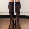Meias de Renda para Mulheres, Meias Largas de Verão, Meias Finas para Panturrilha para Botas de Verão, Cobre-Botas para Primavera e Outono, Meias Longas Estilo Ballet