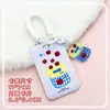 Estuche Deslizante para Tarjetas de ABS Estudiante Pecho Tarjeta de Acceso Tarjeta de Comida Bolsa Anti-pérdida Colgante del Cuello Estuche de Identificación Cubierta Protectora Hombres y Mujeres en stock