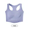 Ropa interior femenina fina, ajustada, sin costuras, minimiza bustos grandes, modelado invisible del pecho, top deportivo adelgazante talla grande con diseño de espalda cruzada