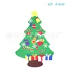 Árvore de Natal de Feltro DIY Enfeites Pendurados Estéreo Desenho Animado de Natal para Crianças Decoração de Feriado Pingentes Fabricantes Atacado