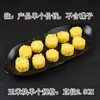 Modelo de salmón de comida de simulación plástico sushi falso pez dorado sashimi plato decoración accesorios juguetes