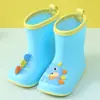 Conjunto de Capa de Chuva e Galochas Daifa Baby para Crianças de 1 a 6 Anos Crianças Crianças 2 Chuva Vai Meninos Crianças Meninas Bebê Água Galochas