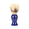 Escova Wanmei Nova de Cerdas Macias para Varrer Cabelos Salão Ferramenta de Cabeleireiro Pincel Espuma de Barbear Masculina Cerdas Imitação de Pelo de Texugo