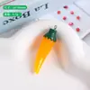 Llavero Colgante Colgante de Verduras y Frutas Artificiales de Resina Hecho a Mano Joyería Divertida de Comida Pendientes Colgante Pequeño