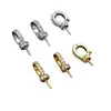 Fábrica Original Chapado en Oro Diamante Perla Colgante Soporte Accesorios Cera de Abeja Jade Hebilla Universal Collar con Hebilla Abrible Nuevo