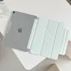 Funda Protectora Transparente Dura Tipo Plegado en Y para iPad 11 Pro 11 Estilo Estuche para Lápiz 8.3 pulgadas Cierre Magnético Integrado Anti-Suciedad