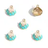Pingentes Mistos de Animais Marinhos, Concha de Pérola, Estrela-do-Mar para DIY em Pulseira, Colar, Brinco, Decoração, Charms W536