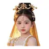 Pegatinas de Tatuaje de Cejas Coloridas Nuevas Femeninas con Brillo Duraderas Impermeables Lindas Estilo Antiguo de Dunhuang Niños y Niñas Maquillaje Performance