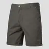 Comércio Exterior Transfronteiriço Amazon 2026 Calça Casual Masculina Solta Plus Size Shorts de Trabalho de Cor Sólida de Verão Plus Size para Homens