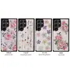 Funda con Doble Botón Estampada Adecuada para Samsung S26Ultra, Funda para Teléfono Pintada con Ranura para Tarjeta S25Edge/S24 Fe/S23