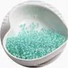 Super-Excelente 2 3 4 mm Transparente Núcleo de Color Vidrio Cuentas de Arroz Hecho a Mano DIY Cuentas Sueltas Accesorios para Joyería Descuento Venta al por Mayor