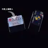 Conjunto de crachás macios transparentes à prova d'água para atacado, crachá de marca, cartão de trabalho, cartão de trabalho, cartão de exposição, conjunto de cartões de trabalho