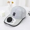 Sombrero Solar de Verano con Ventilador para Adultos, Hombres y Mujeres, Malla Transpirable con Protección Solar para Sombra al Aire Libre y Viajes
