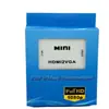 Caja blanca pequeña convertidor HDMI a VGA Mini HDMI2VGA convertidor HDMI2VGA compatible con 1080p