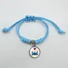 Explosiones Puntada Ajustable Tiempo Gema Cuerda de Mano Película de Animación Estrella de Cine Bebé Stitch Pulsera