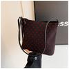 Bolso de Mano de Encaje Estilo Coreano para Mujer 2025 Nuevo Llegado Verano Bolso de Hombro de Lona Bolso Cubo de Moda para Mujer