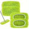 Capa de Pano para Mop de Chenille Conjunto Swiffer Cabeça Plana Compatível para Casa Uso Universal Seco e Úmido Pano de Limpeza Transfronteiriço