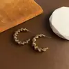 Aretes de Perlas Naturales, Exquisitos Minimalistas de Nicho para Mujer, Lujo Ligero de Alta Gama, Aretes S925, Accesorios para Orejas de Venta Caliente 2026