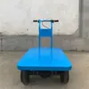 Almacén logístico camión plataforma eléctrico pequeño obra de construcción Camión de transporte camión Carretilla manual eléctrica de cuatro ruedas Rey
