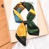 Pañuelo pequeño de alta gama Corea del Sur ins versátil moda primavera y otoño decoración pañuelo cuadrado 70 pañuelo fino para el pelo bolsa