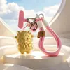 Llavero, Colgante para Teléfono, Colgante para Bolso, Regalo de Oro para Eventos Corporativos "Oveja Próspera" de Oro Puro 999