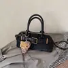 Bolsa de Ombro Estampa de Leopardo Moda Retrô 2026 Nova Bolsa de Mão Estilosa Pequena para Viagem Bolsa Versátil para Uso Diário
