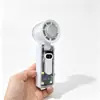 Ventilador de Mano Portátil Plegable para Camping con Luz LED, Refrigeración por Turbina de Alta Velocidad, Compresión de Hielo, Enfriador de Aire USB para Colgar en el Cuello, Batería de Larga Duración