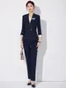 Core Mengyuan Terno Profissional terno Temperamento Feminino Departamento de Vendas Recepção de Hotel Salão de Beleza Loja de Joias Roupas de Trabalho