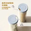Caja de Almacenamiento para Fideos de Cocina, Contenedor Transparente de Grado Alimenticio para Almacenar Fideos Largos Colgantes con Apertura Medidora, Frasco Sellado para Almacenar Granos y Cereales