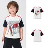 [Mismo Estilo que Ultraman Ip Mall] Camiseta de Manga Corta Balabala para Niños Verano 2025 Tops de Secado Rápido para Niños