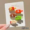 Pinzas Laterales de Colores para el Cabello de Niñas 2026 Nuevo Estilo Pinza para Flequillo Pinza para el Cabello para Niñas Que No Daña el Cabello