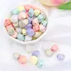 Contas Redondas Coloridas de Sorvete em Acrílico Contas Soltas DIY Artesanal Miçangas para Pulseira de Celular Colar Chaveiro Joias Acessórios