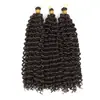 Extensão de Cabelo Trança Crochê Onda d'Água Peruca Trançada Suja Cabelo Cacheado Onda d'Água para Mulheres