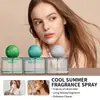 Peach Jo+ Serie Fresca de Verano Sin Alcohol Campana de Viento Azul Spray de Fragancia Spray Desodorante Fragancia Ligera Perfume para Mujer Transfronterizo