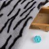Piel de Conejo Estampado de Tigre Tela Estampada de Tigre Invierno Juguete de Peluche de Conejo Zapatos Ropa Tela