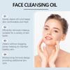 Aceite limpiador facial HOYGI Desmaquillante suave y profundo Limpieza facial Aceite limpiador de ojos y labios